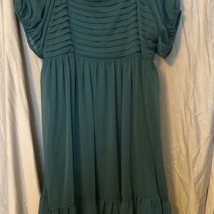 LC Lauren Conrad Teal Dress 1X